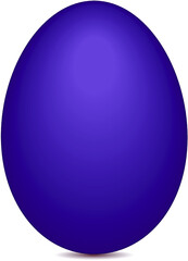 blue easter egg