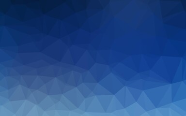 Light BLUE vector polygonal background.