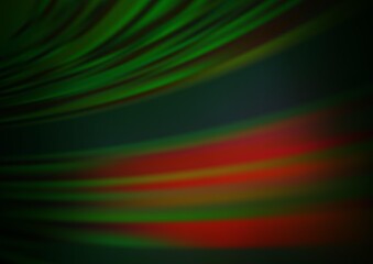 Dark Green, Yellow vector bokeh pattern.