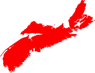 map of Nova Scotia