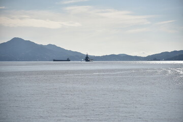 Obraz premium 日本の呉の艦船