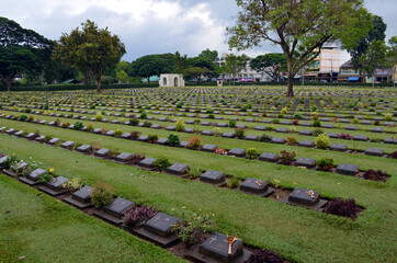 Kanchanaburi, Thailand - World War II Cemetery