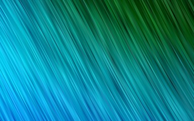 Light Blue, Green vector background with curved circles.