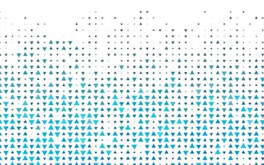 Light BLUE vector pattern in polygonal style.