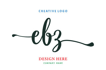 logo composition of the letter EBZ is simple, easy to understand and authoritative