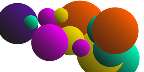 Ball shape gradients. 