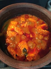 Kerala style fish curry 
