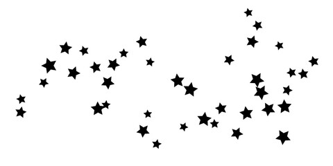 Star confetti. 