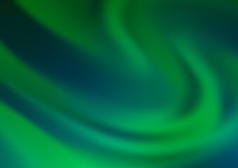 Light Green vector modern bokeh pattern.