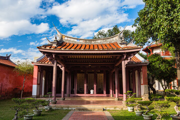 Fototapeta premium 台湾 台南の孔子廟内の明倫堂 