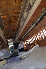 aircraft structure crack on ground