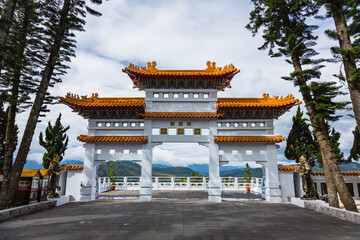 台湾　日月潭の玄奘寺
