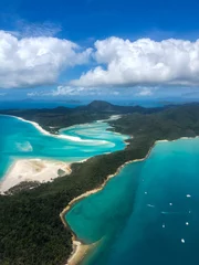 Printed roller blinds Whitehaven Beach, Whitsundays Island, Australia Seaplane Tour from Hamilton Island over Whitehaven Beach & Hill Inlet, Whitsundays Queensland