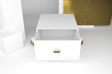 Arabic Gift Box Mockup
