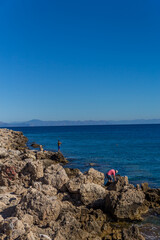 Urlaubsfeeling auf der griechischen Sonneninsel im oestlichen Mittelmeer - Rhodos / Griechenland