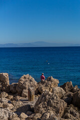 Urlaubsfeeling auf der griechischen Sonneninsel im oestlichen Mittelmeer - Rhodos / Griechenland