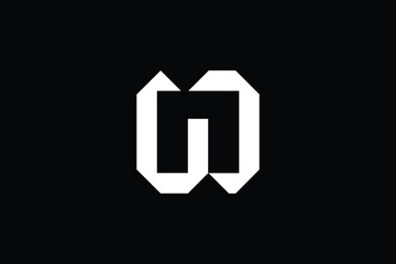 WN logo letter design on luxury background. NW logo monogram initials letter concept. WN icon logo design. NW elegant and Professional letter icon design on black background. W N NW WN