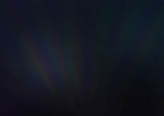 Dark BLUE vector bokeh and colorful pattern.