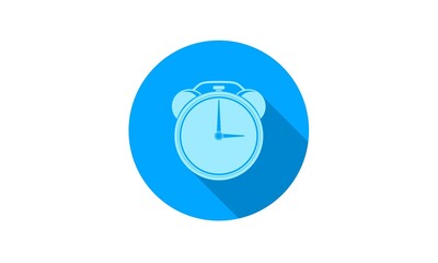 Alarm clock illustration icon