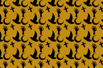 Halloween Digital Paper. suitable for wallpapers and backgrounds.