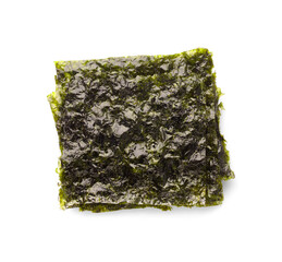 dried seaweed isolated on white © WANANCHAYA