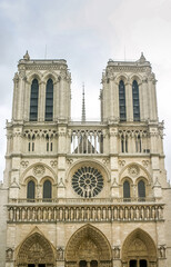 Fototapeta na wymiar Our Lady of Paris (Notre Dame Cathedral), Paris, France
