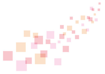 幾何学模様の背景　パステルカラー