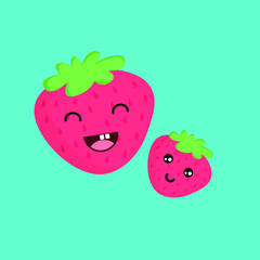 Happy Strawberries