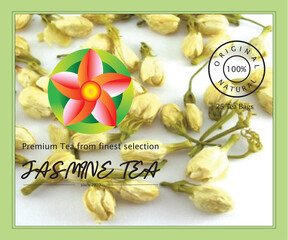 jasmine tea product logo