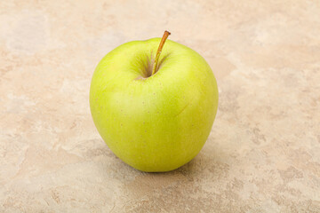 Ripe and sweet green apple