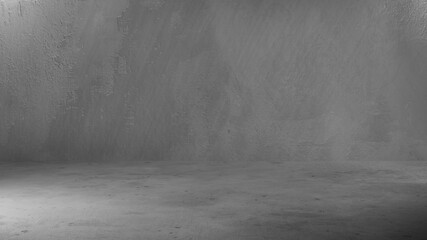 Concrete wall white color for background. Old grunge textures with scratches and cracks. White painted cement wall texture.