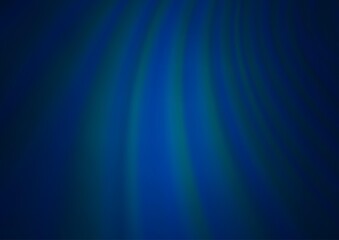 Dark BLUE vector glossy abstract template.