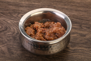 Gurmet venison stew with spices