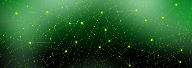 network connection abstract background