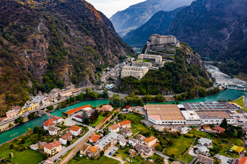 Forte di Bard Aosta Italy Avengers Age of Ultron Castle
