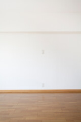 リフォーム後のリビングルームの壁