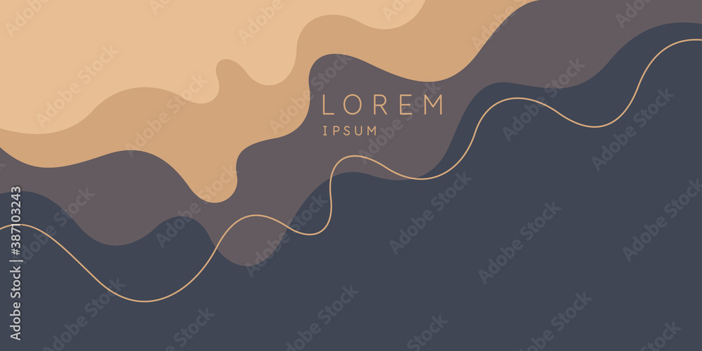 Aufkleber modern backgrounds with abstract elements and dynamic shapes. compositions of colored spots. vector 
