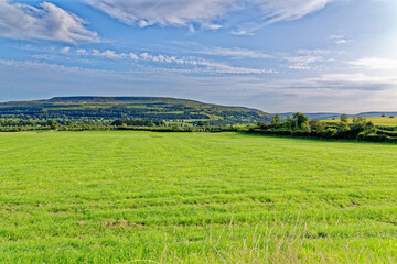 Landscape over the fields - County Durham
