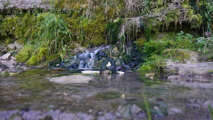 Izborsk, waterfalls