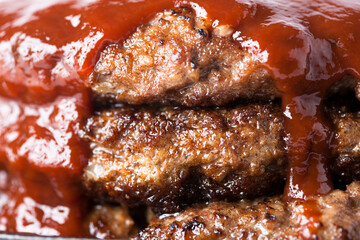 デカ盛りハンバーグ