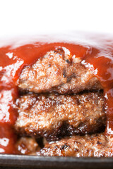 デカ盛りハンバーグ