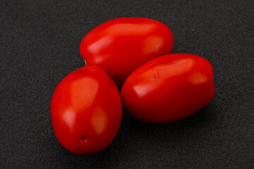 Red bright tasty tomato heap