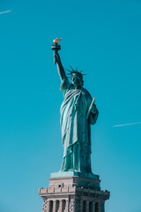 Fototapeta premium Foto de la Estatua de la Libertad