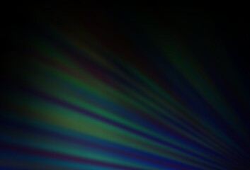 Dark BLUE vector backdrop with long lines.