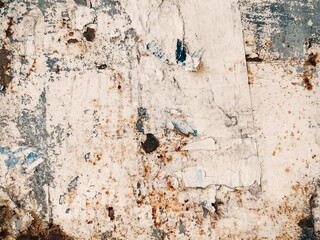 Old ripped blank torn grunge posters texture background