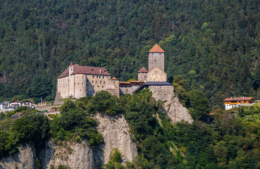 Fototapeta na wymiar Tyrol Castle near Merano, South Tyrol, Italy