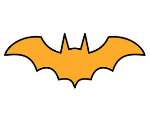 コウモリ(オレンジ線)