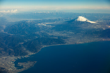 冬の富士山