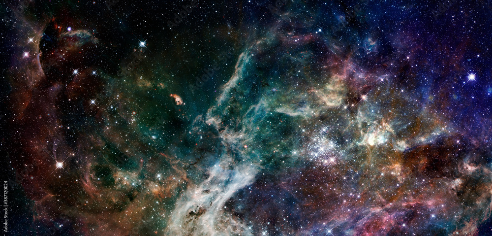 Canvas Prints galaxy cluster. elements of this image furnished by nasa