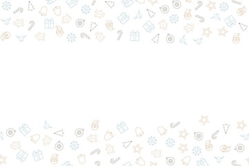 Christmas pattern background minimalism style